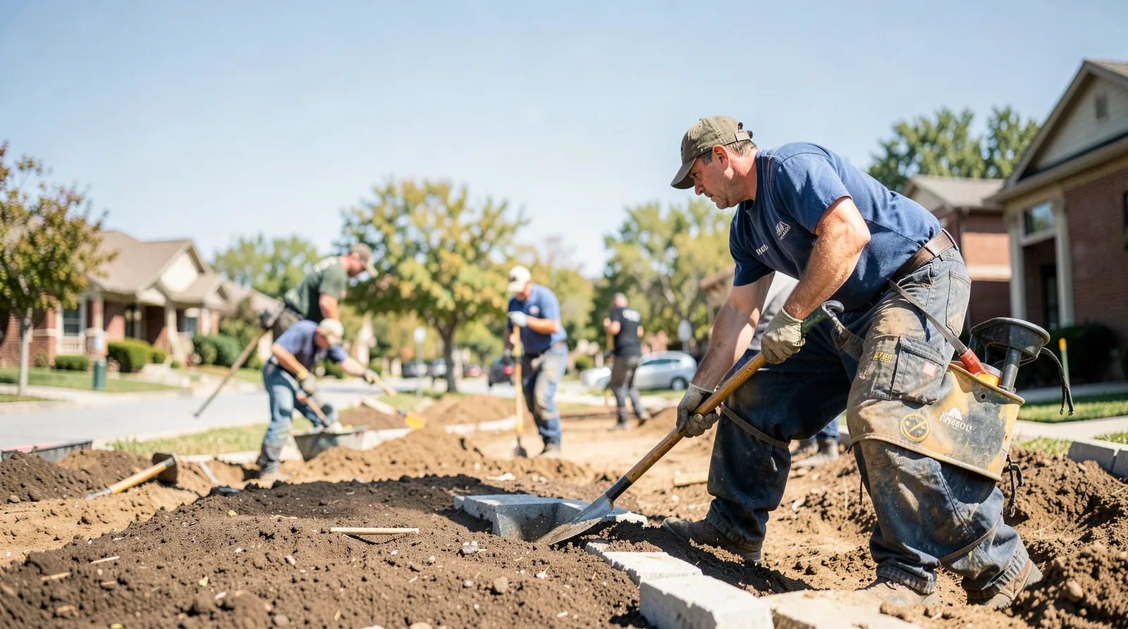 Irrigation System Installation in Midwest, WY